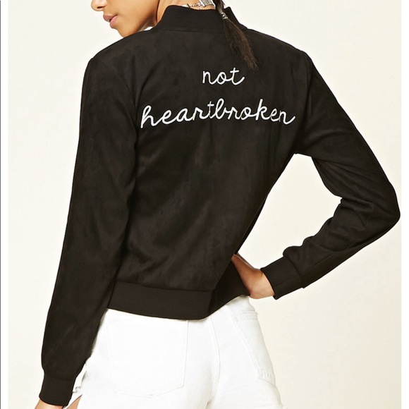 Forever 21 Jackets & Blazers - Black faux suede jacket